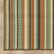 Homeroots 7 x 10 ft. Green & Brown Striped Indoor & Outdoor Area Rug 388700 - alternate 2